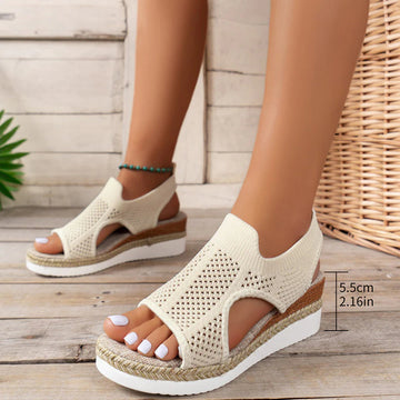 Women's Casual Breathable Mesh Thick Bottom Sandals