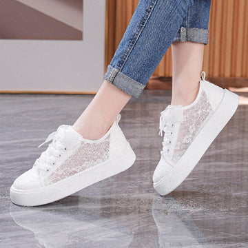 Women's Breathable Floral Casual Shoes