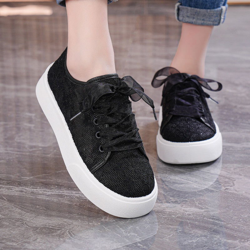 Women's Breathable Floral Casual Shoes